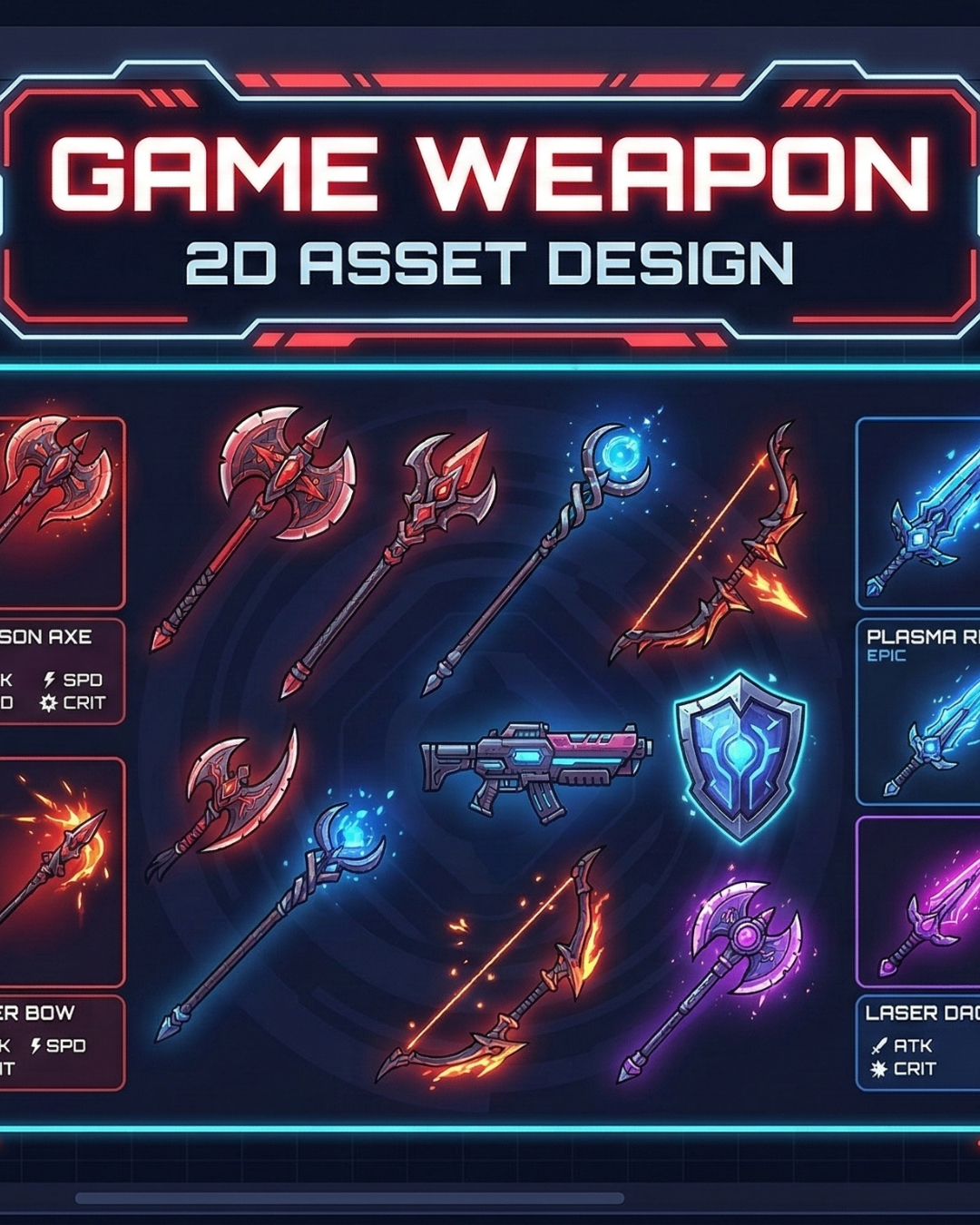 Weapon Concept Art